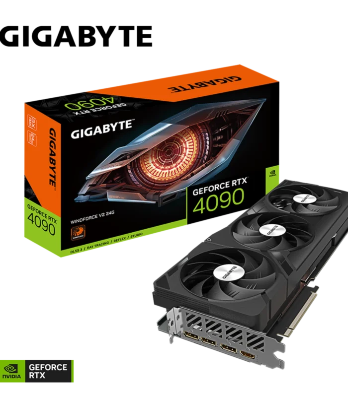 GIGABYTE • GeForce RTX™ 4090 • WINDFORCE • V2 • 24 GB GDDR6X • Blower • Graphic Card