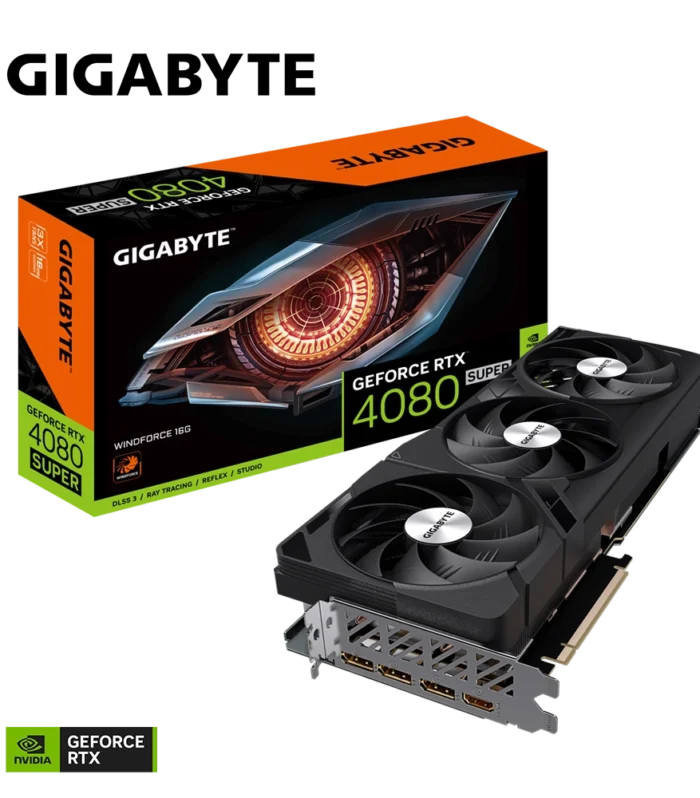 GIGABYTE • GeForce RTX™ 4080 • SUPER • WINDFORCE • 16 GB GDDR6X • Triple Fan • Graphic Card